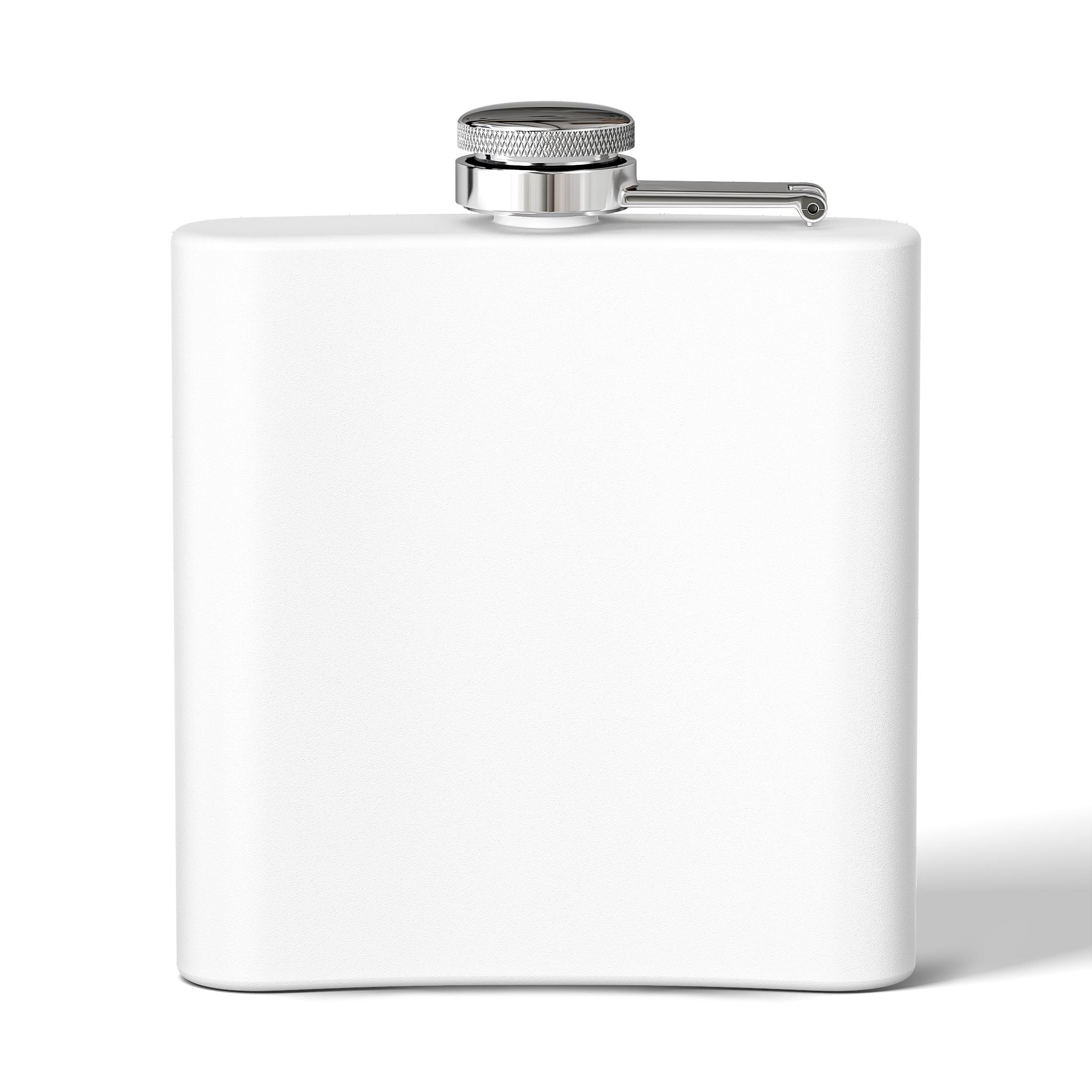 6oz Stainless Steel Flask – 'Goalies Do It With a Bigger Stick'