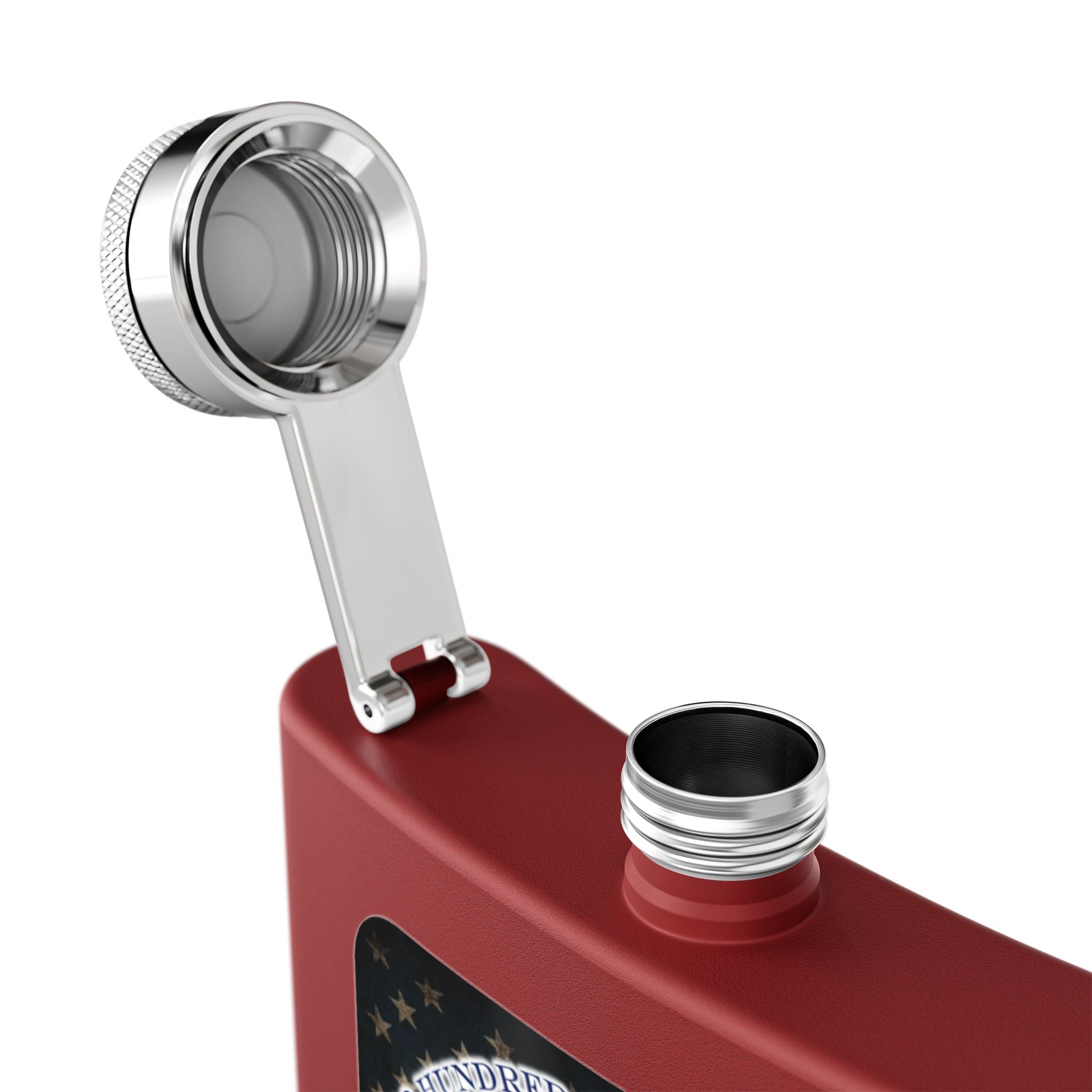 6oz Stainless Steel Flask — "Two Hundred and Fifty Years of FAFO Policy"